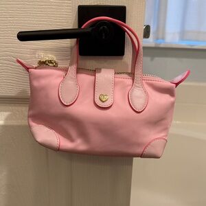 Stoney Clover Lane Pink Mini Bag with Gold Accent pochette
